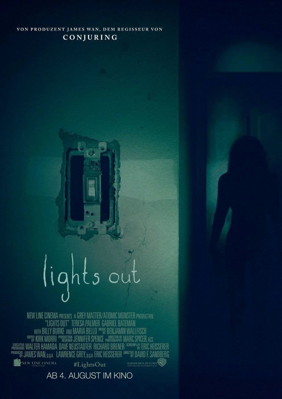Lights Out Trailer Original / Deutsch Film critic.de