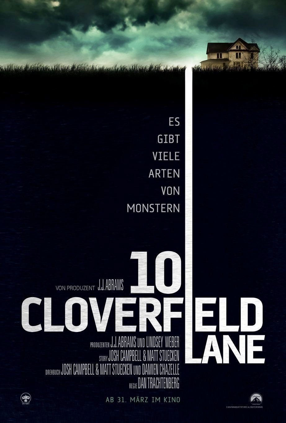 10 Cloverfield Lane - Plakat