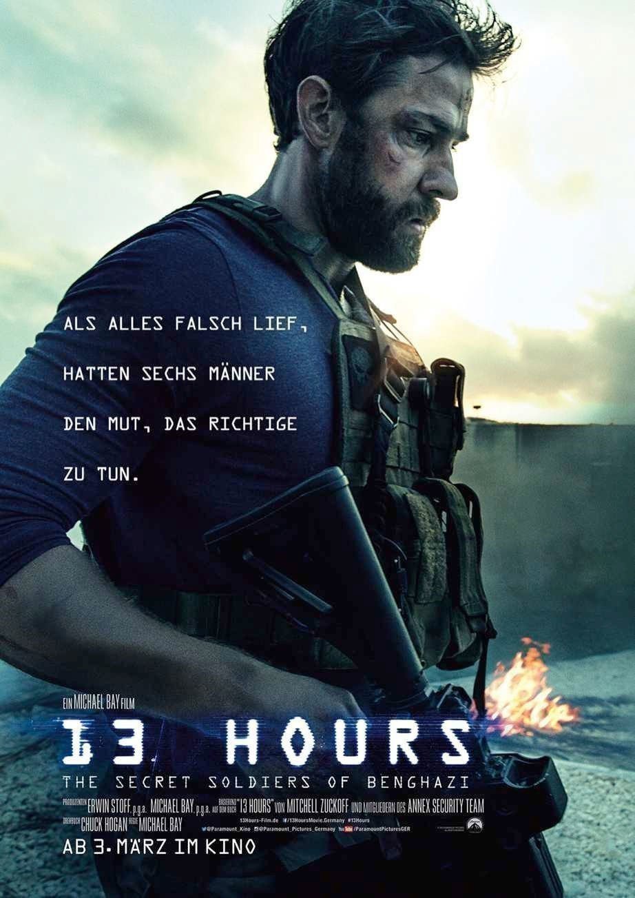 13 Hours The Secret Soldiers of Benghazi - Plakat