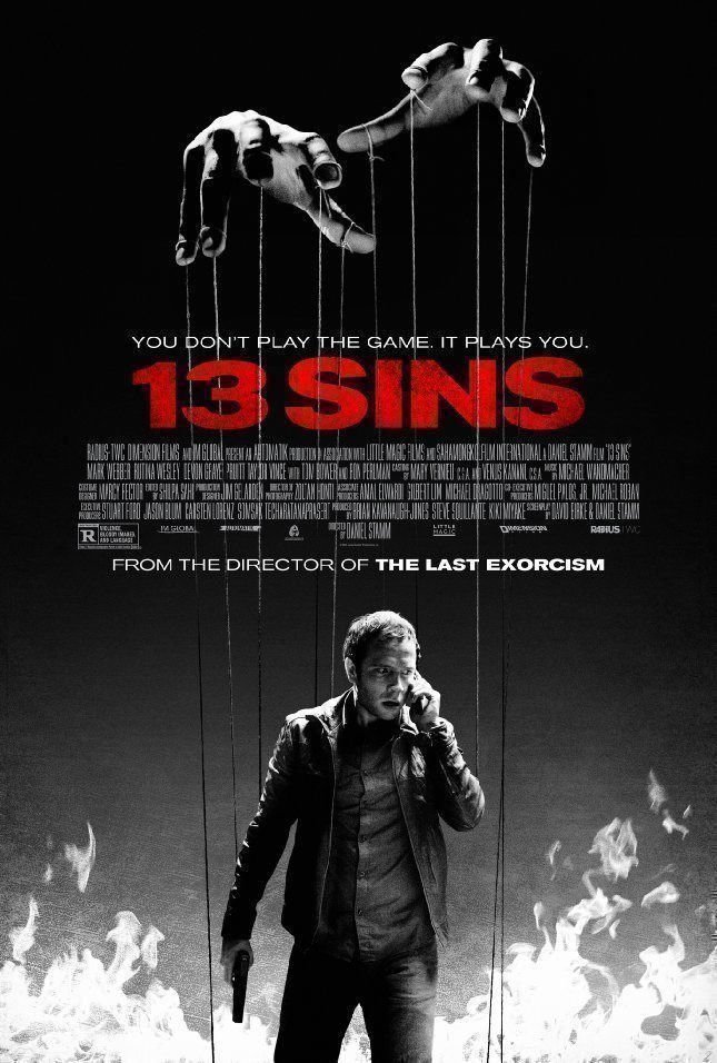 13 Sins - Poster