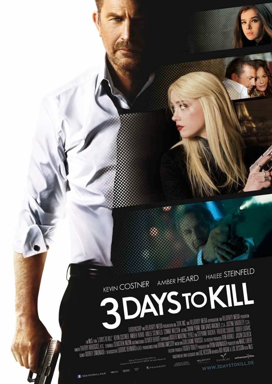 3 Days to Kill - Plakat