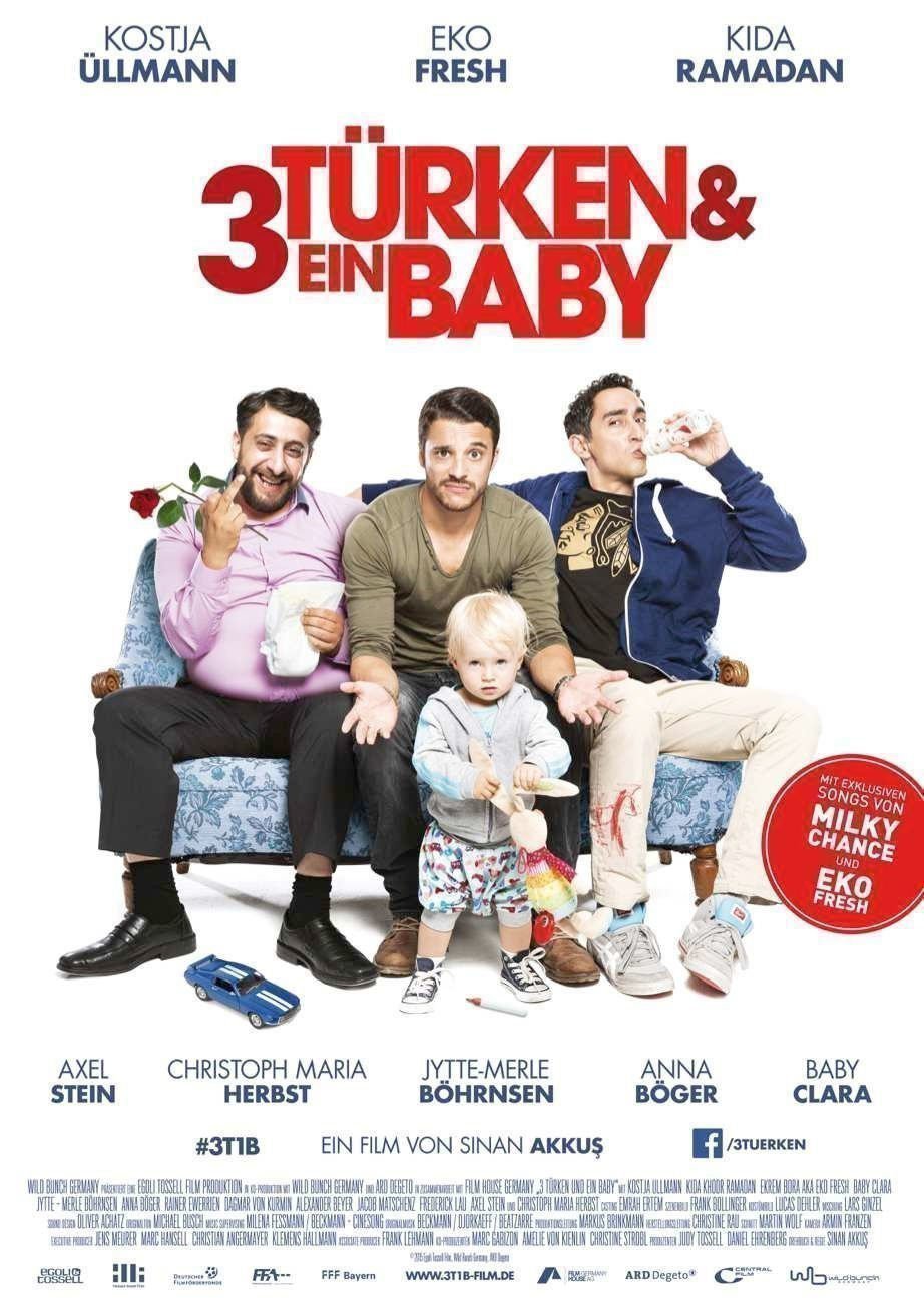 3 Tuerken und ein Baby - Plakat