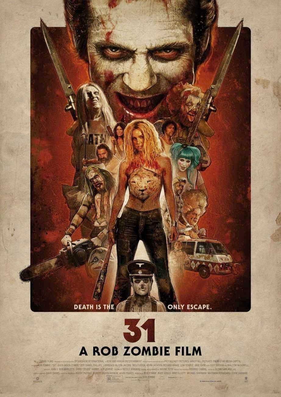 31 - A Rob Zombie Film - Plakat