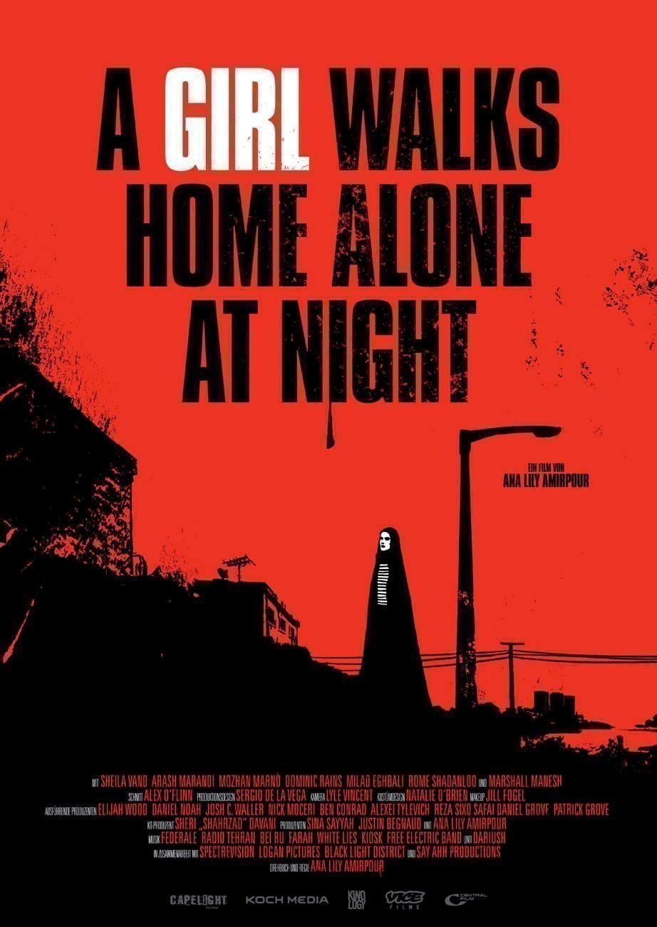A Girl Walks Home Alone at Night - Plakat