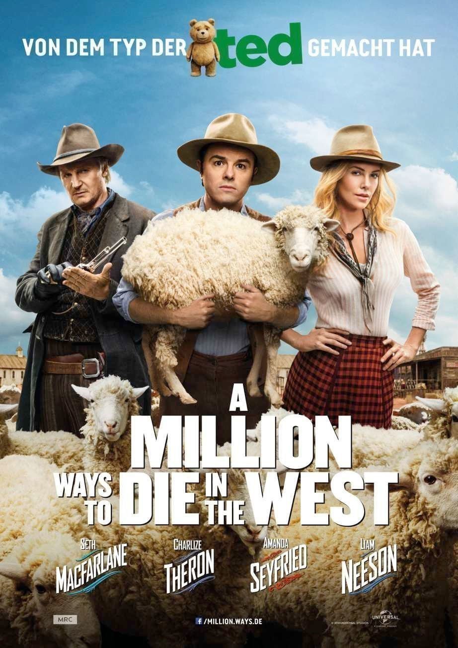A Million Ways to Die in the West - Plakat