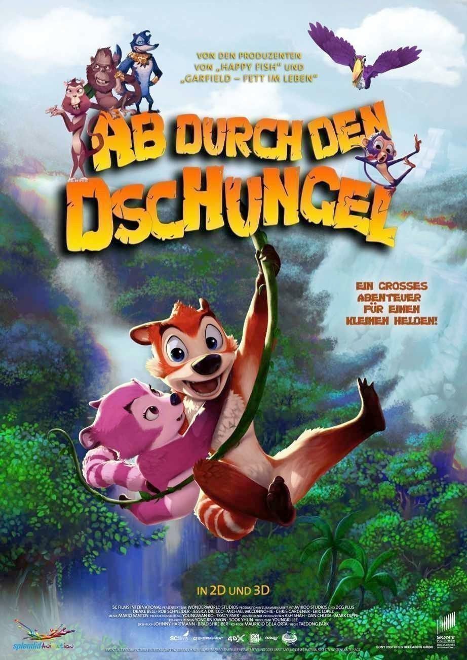 Ab durch den Dschungel - Plakat