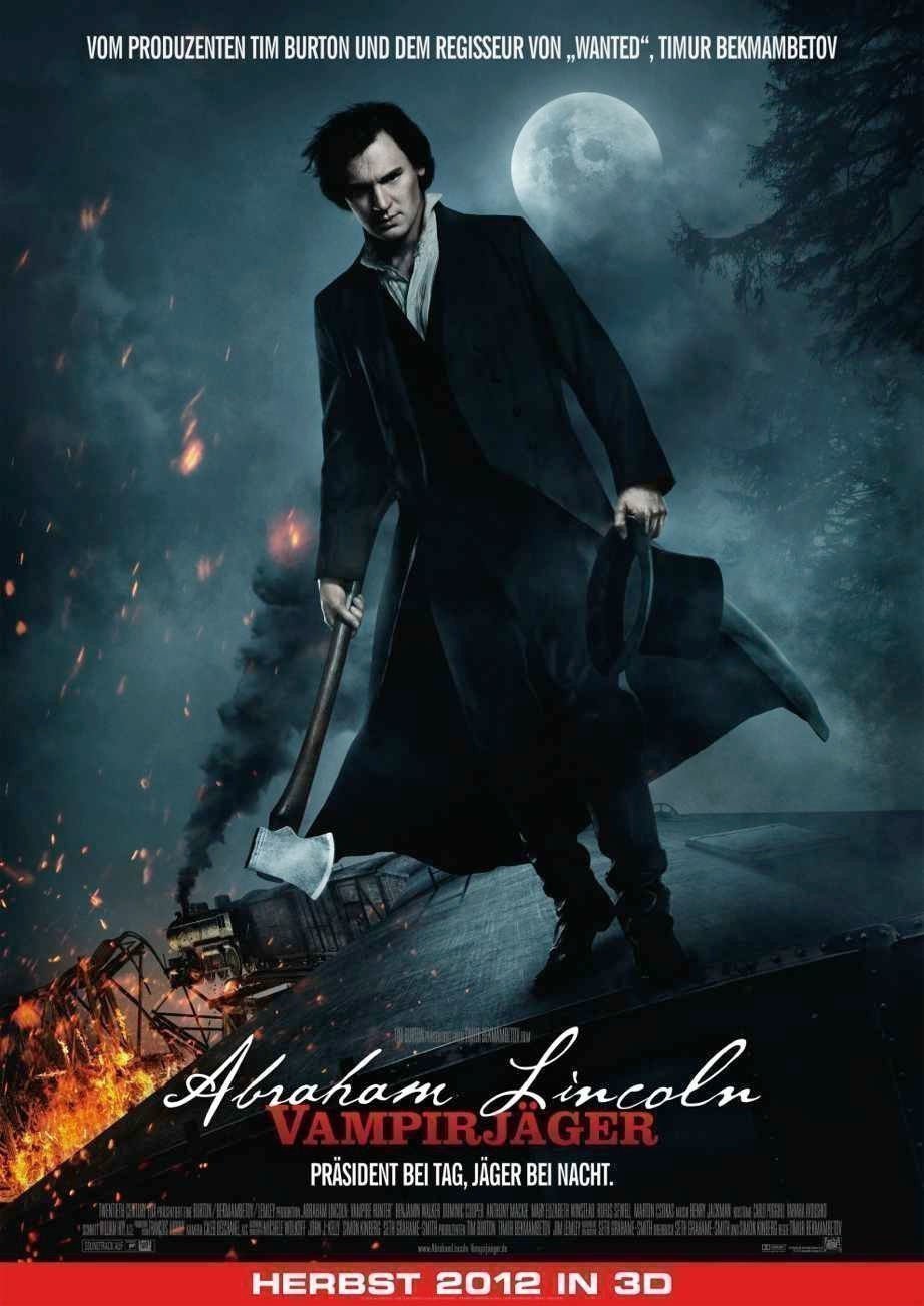 Abraham Lincoln Vampirjaeger - Plakat