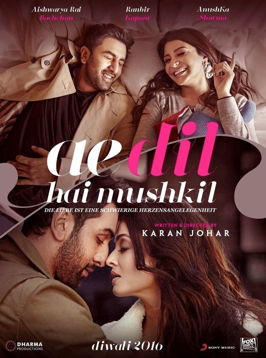 Ae Dil Hai Mushkil - Plakat