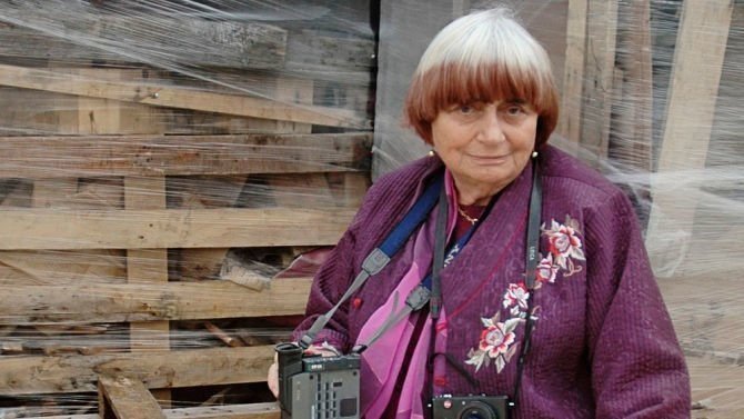 Agnes Varda Cannes 2015