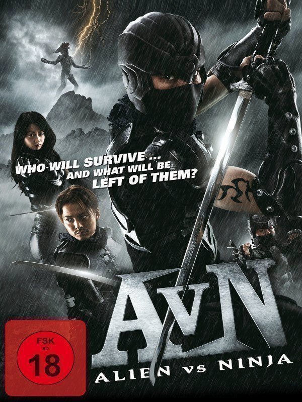 Alien vs Ninja - Plakat