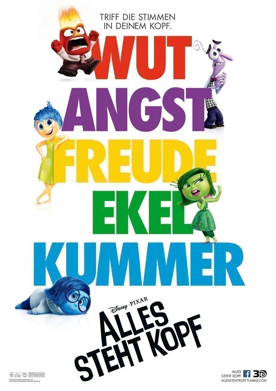 Alles steht Kopf - Plakat