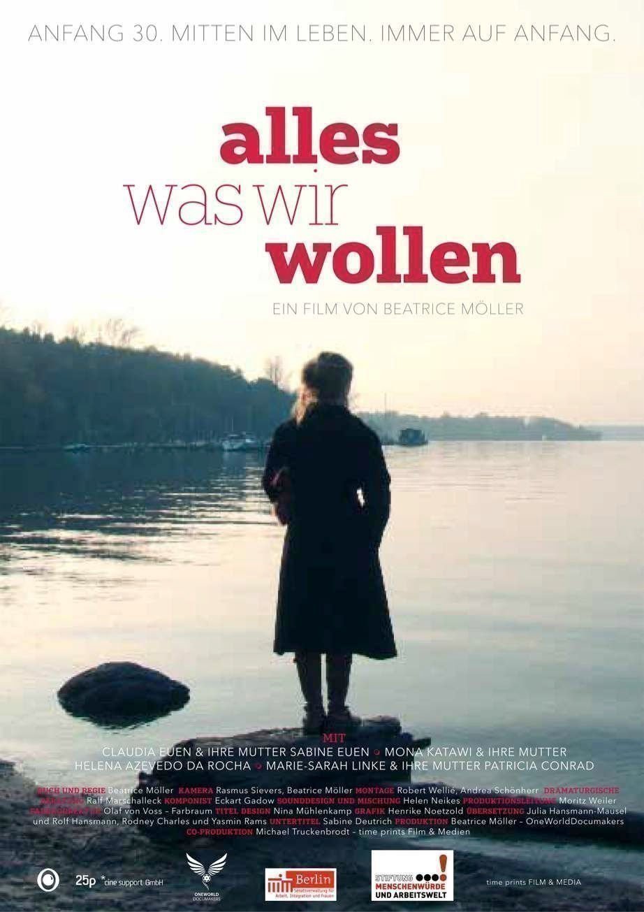 Alles was wir wollen - Plakat