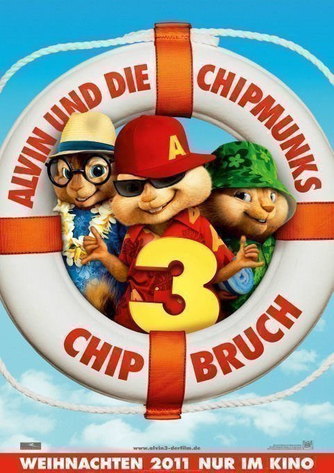 Alvin und die Chipmunks 3 - Poster