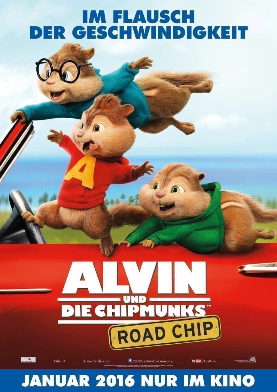 Alvin und die Chipmunks- Road Chip - Plakat