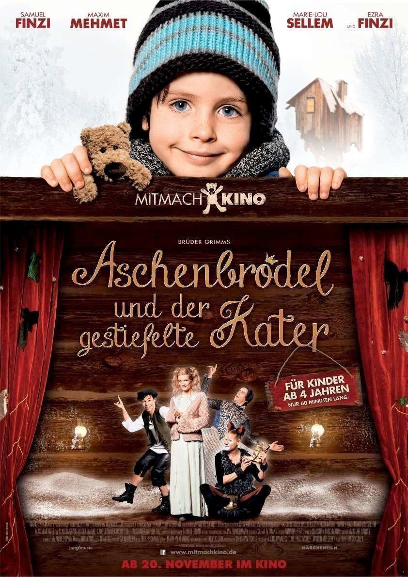 Aschenbroedel und der gestiefelte Kater - Plakat