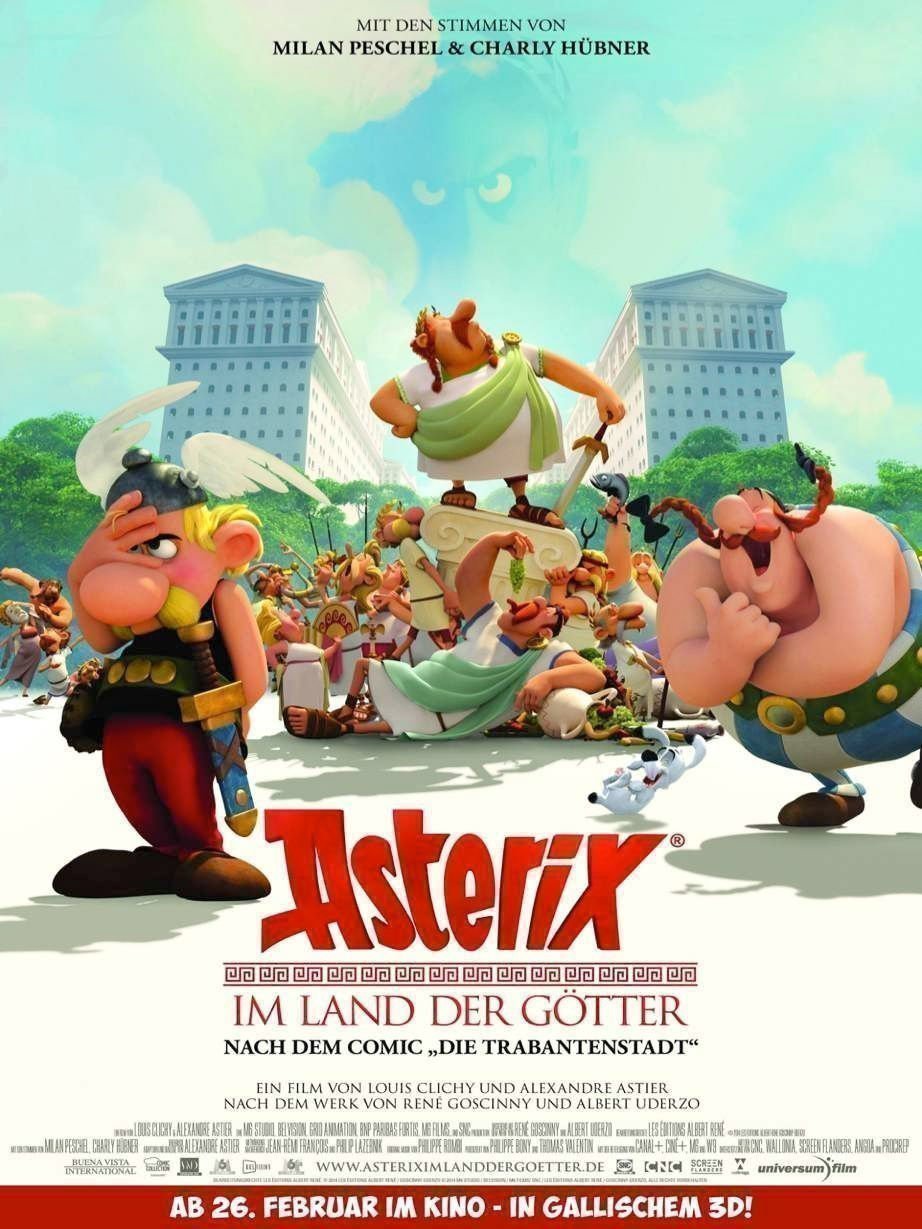 Asterix im Land der Goetter - Plakat
