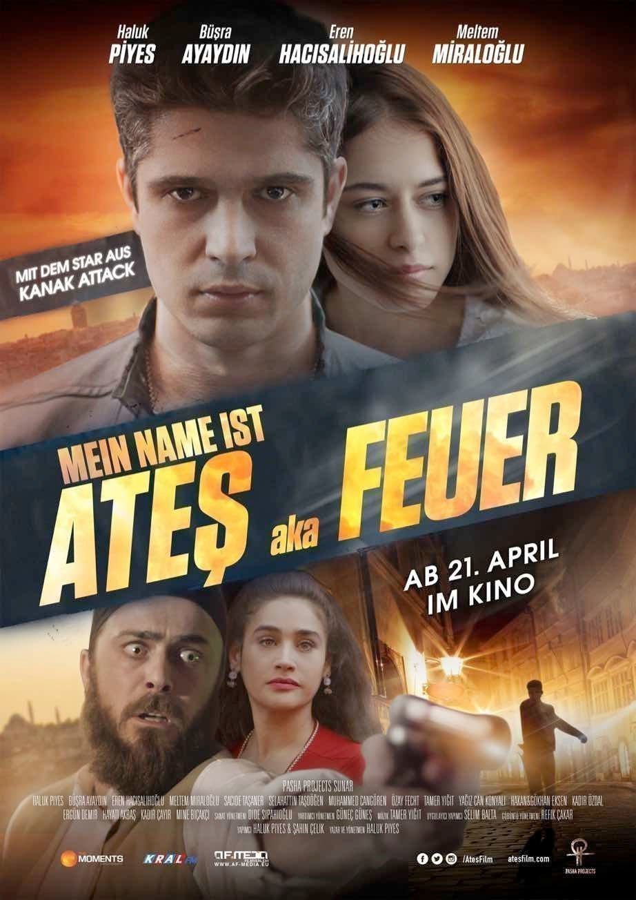 Ates aka Feuer - Plakat