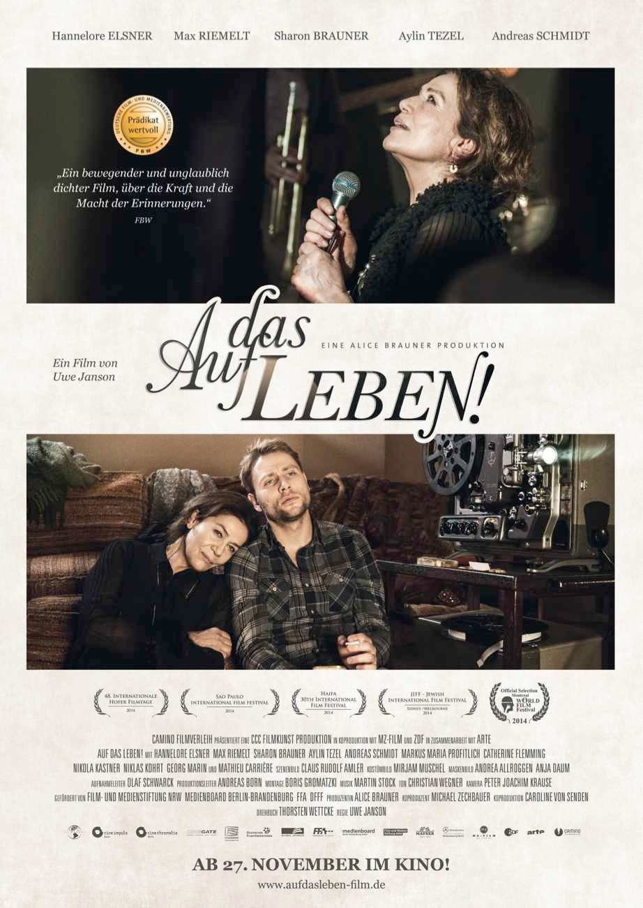 Auf das Leben - Plakat