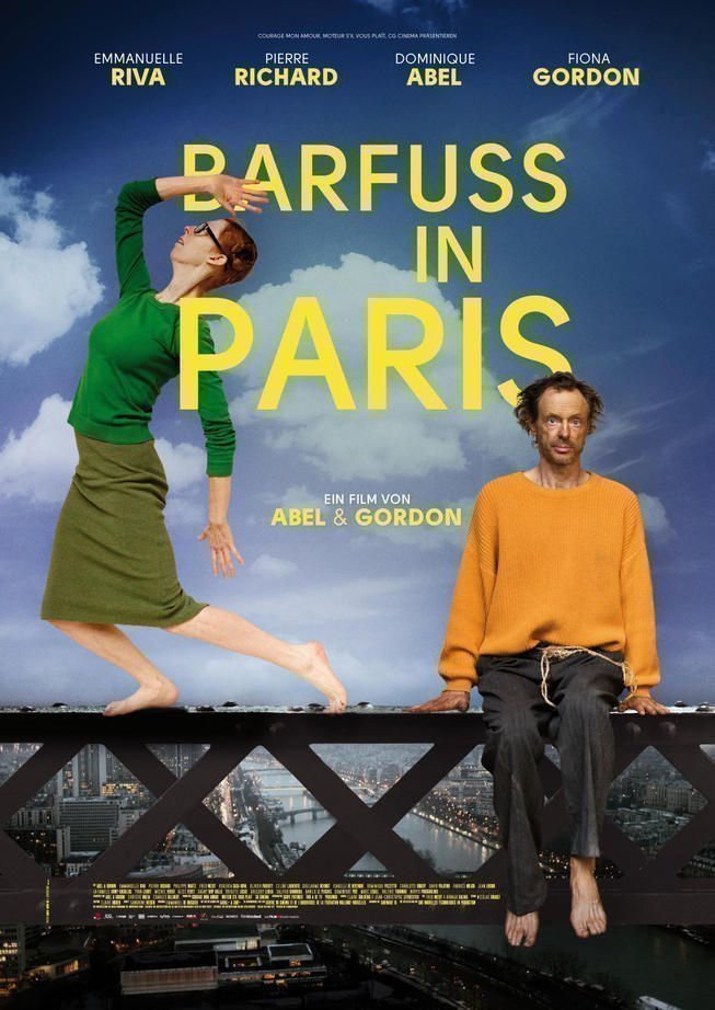 Barfuss in Paris - Poster
