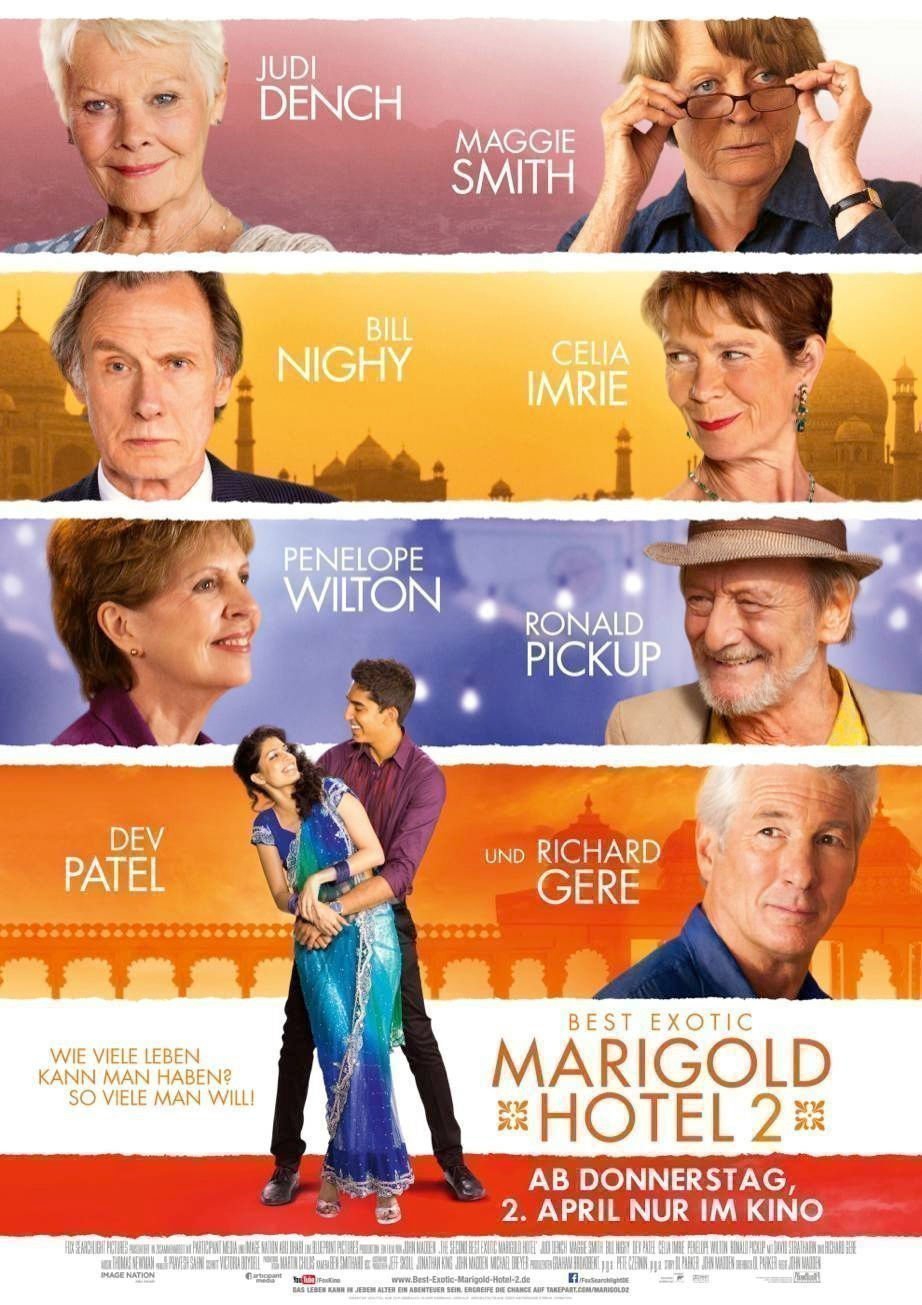 Best Exotic Marigold Hotel 2 - Plakat