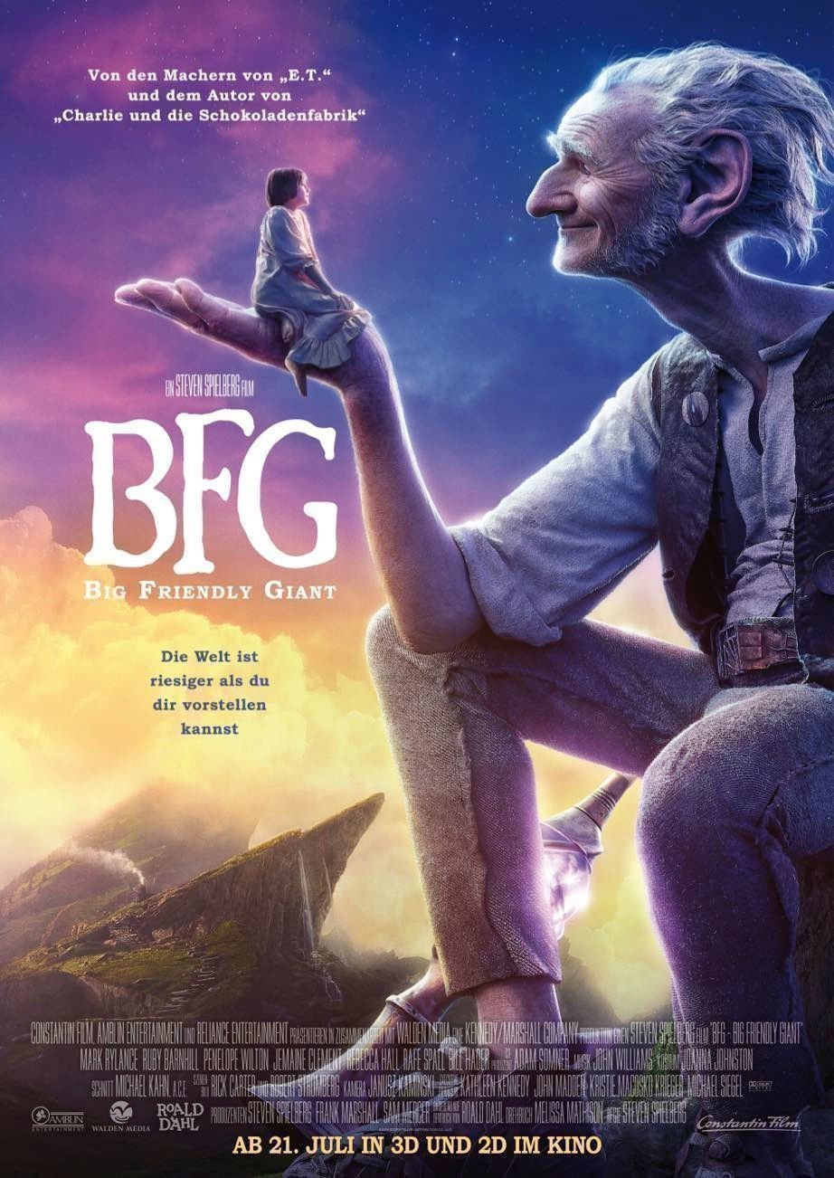 BFG - Big Friendly Giant - Plakat