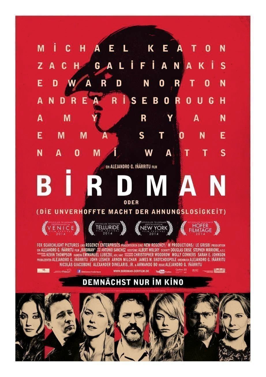 Birdman - Plakat