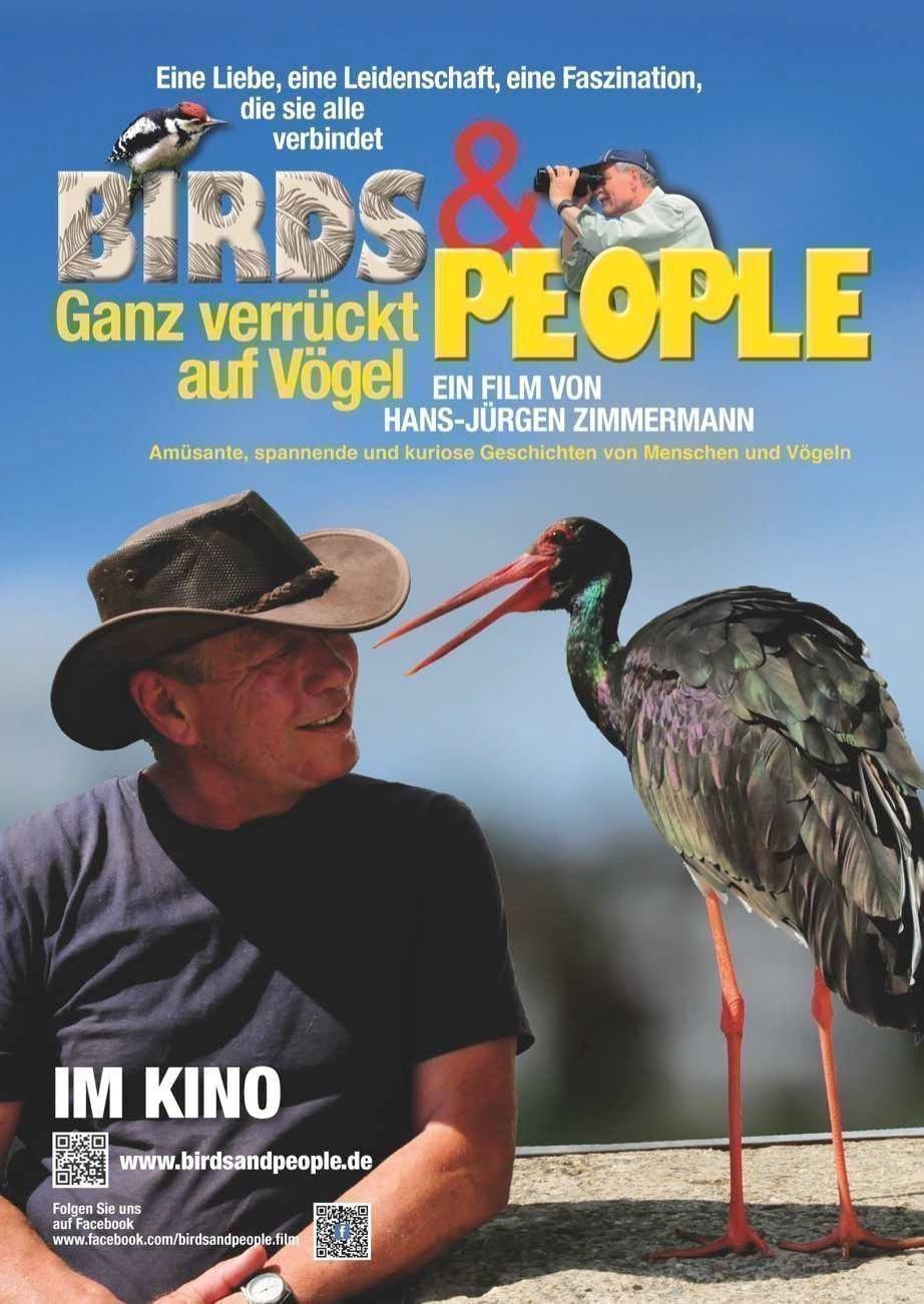Birds and People - Ganz verrueckt auf Voegel - Plakat
