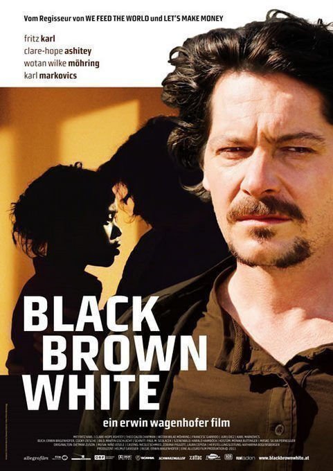 Black Brown White - Poster