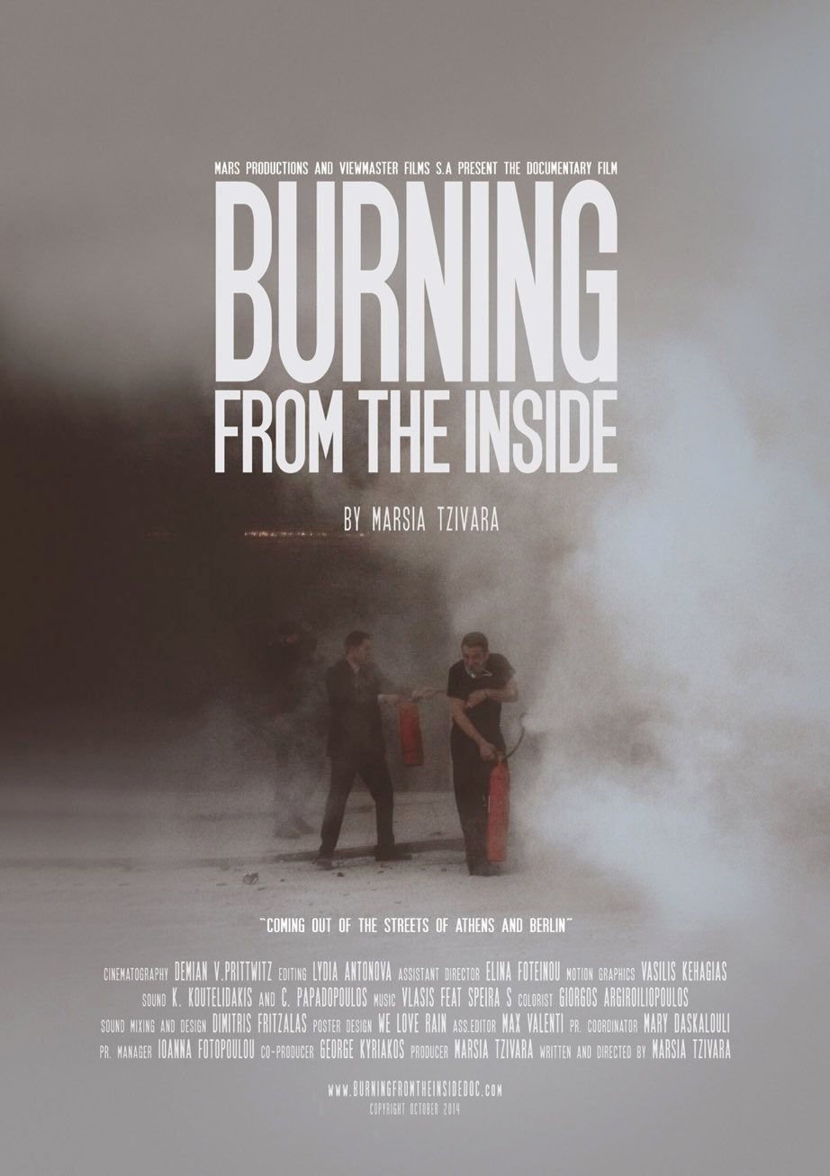 Burning From The Inside - Plakat