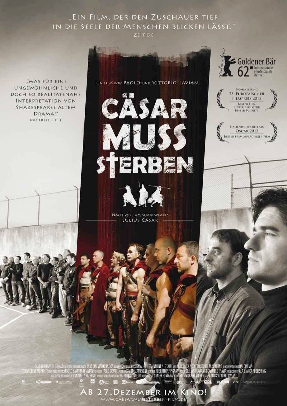 Caesar muss sterben - Plakat