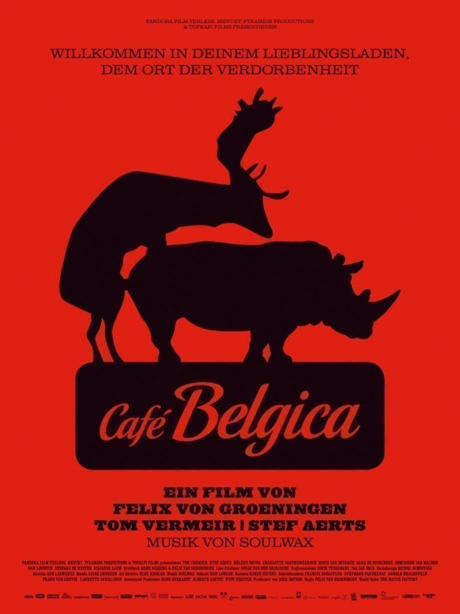 Cafe Belgica - Plakat