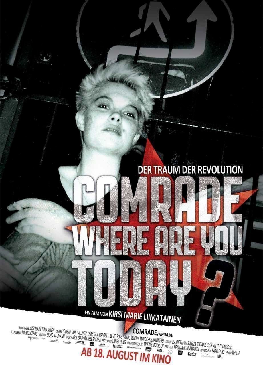 Comrade where are you today - Plakat