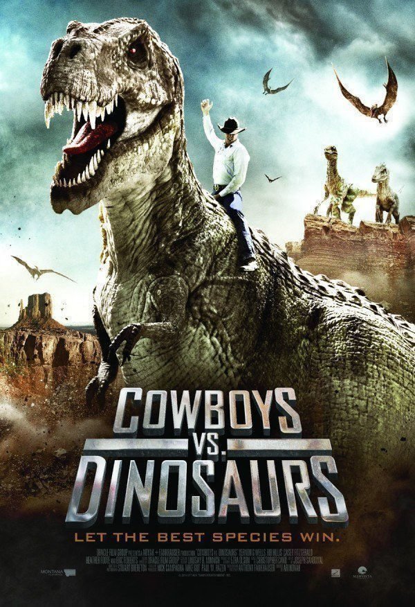 Cowboys vs Dinosaurs - Poster