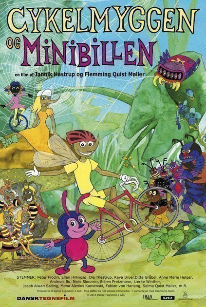 Cykelmyggen og Minibillen - Poster