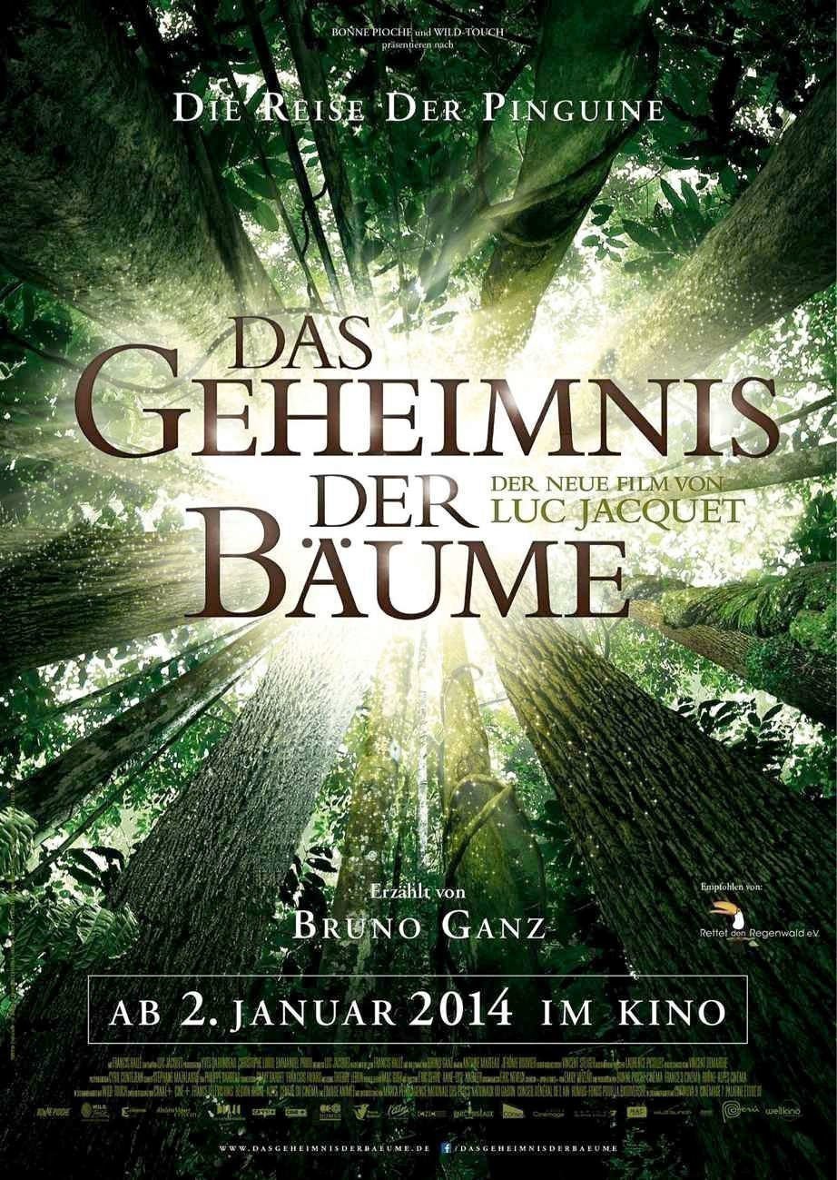 Das Geheimnis der Baeume - Plakat