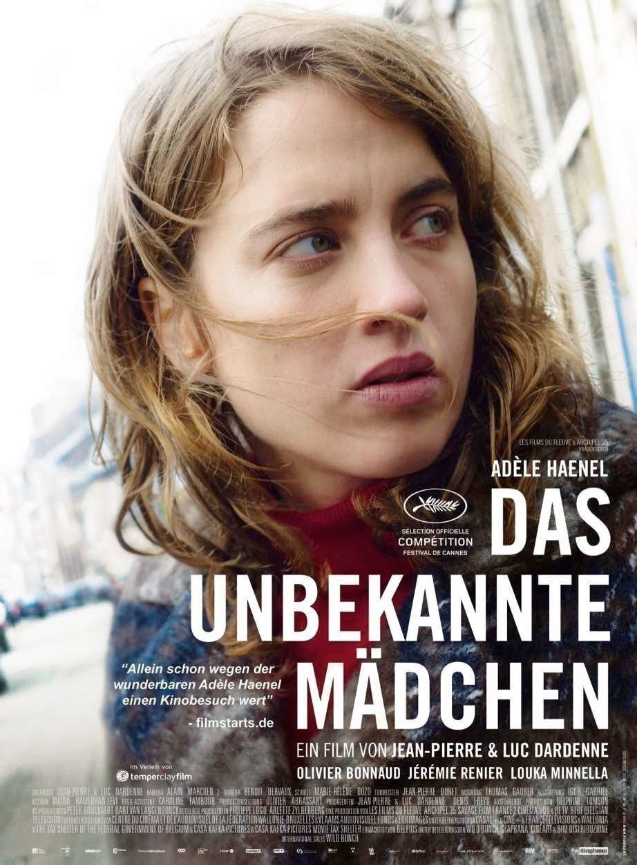 Das unbekannte Madchen - Plakat