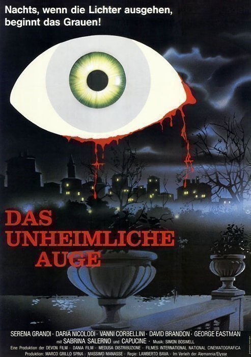 Das unheimliche Auge - Plakat