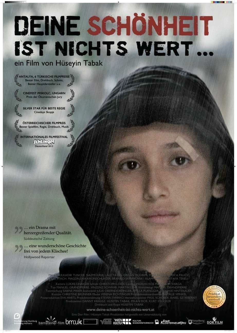Deine Schoenheit ist nichts wert - Plakat