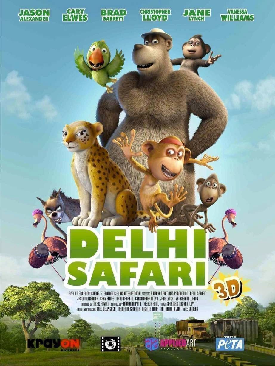 Delhi Safari - Poster
