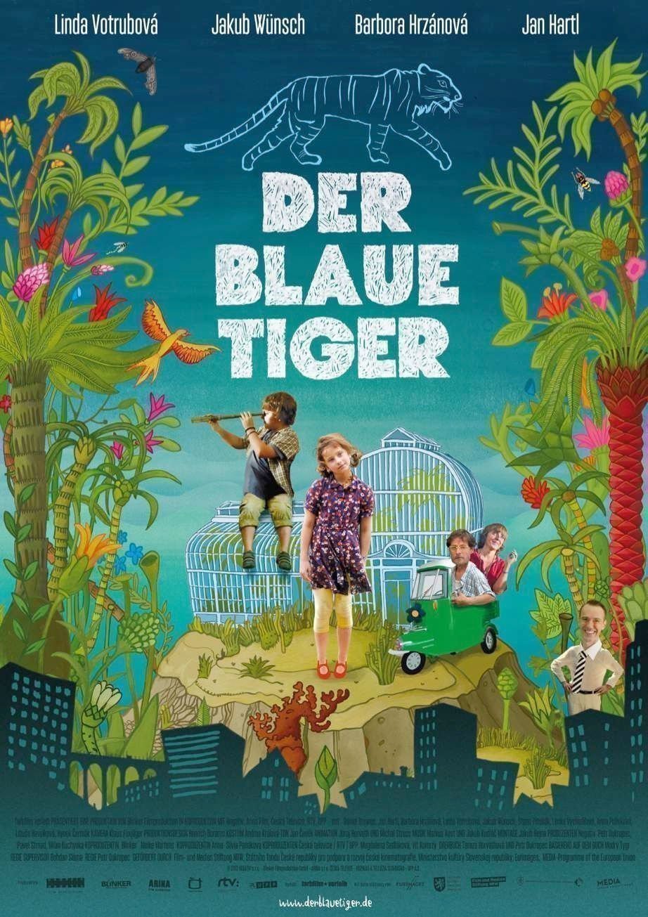 Der Blaue Tiger - Plakat