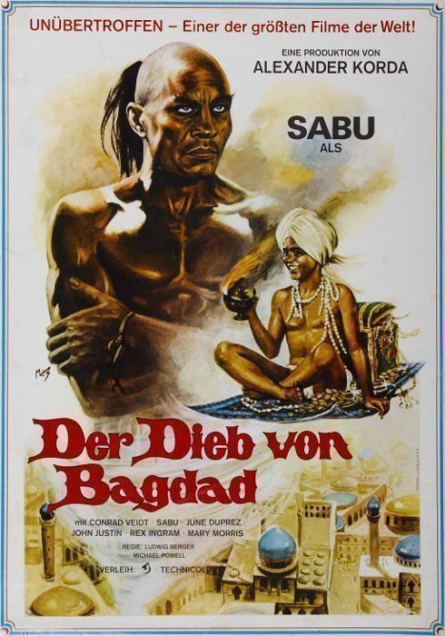Der Dieb von Bagdad - Poster