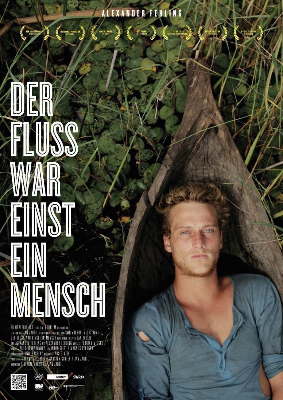 Der Fluss war einst ein Mensch - Plakat