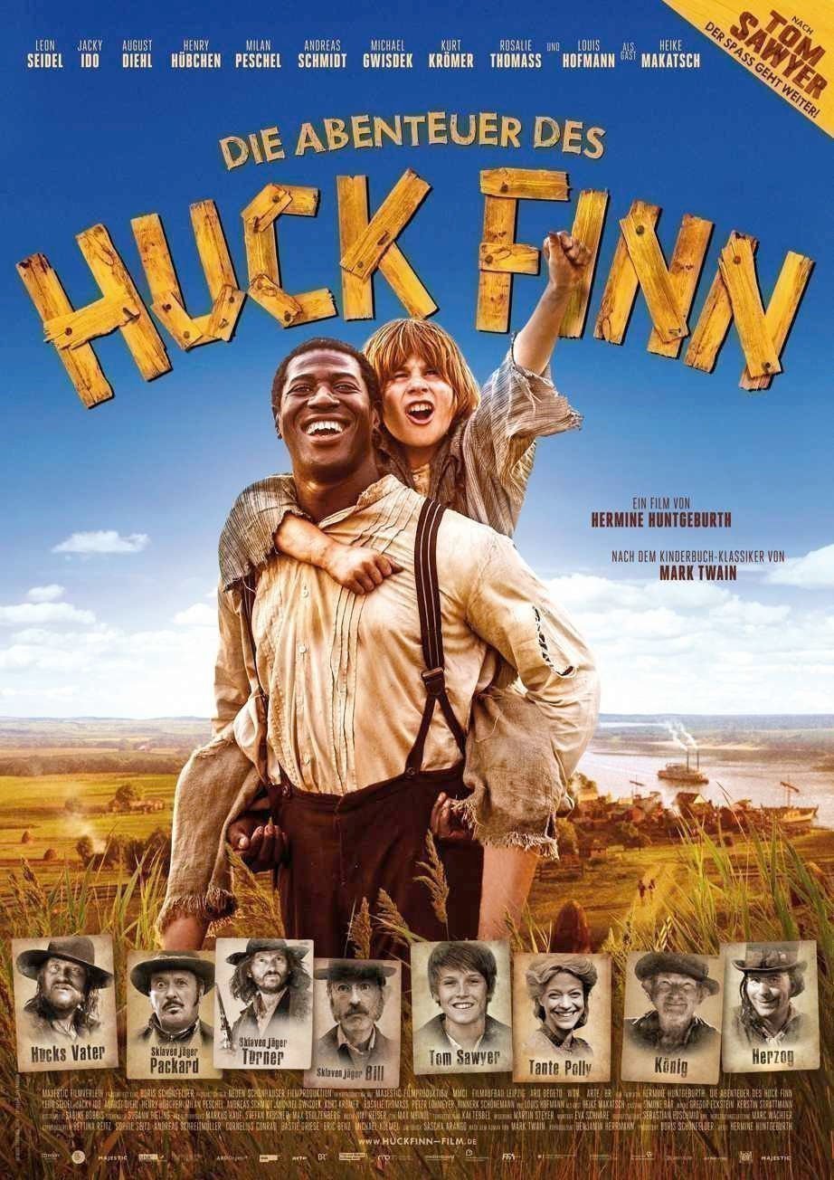 Die Abenteuer des Huck Finn - Plakat