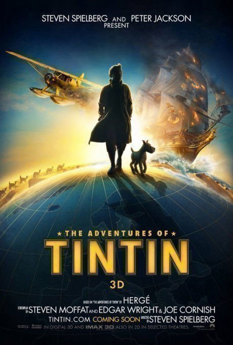 Die Abenteuer von Tim und Struppi Original-Plakat
