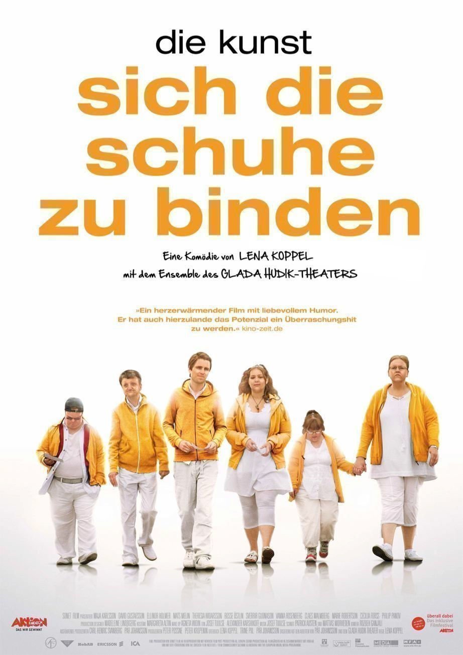 Die Kunst sich die Schuhe - Plakat
