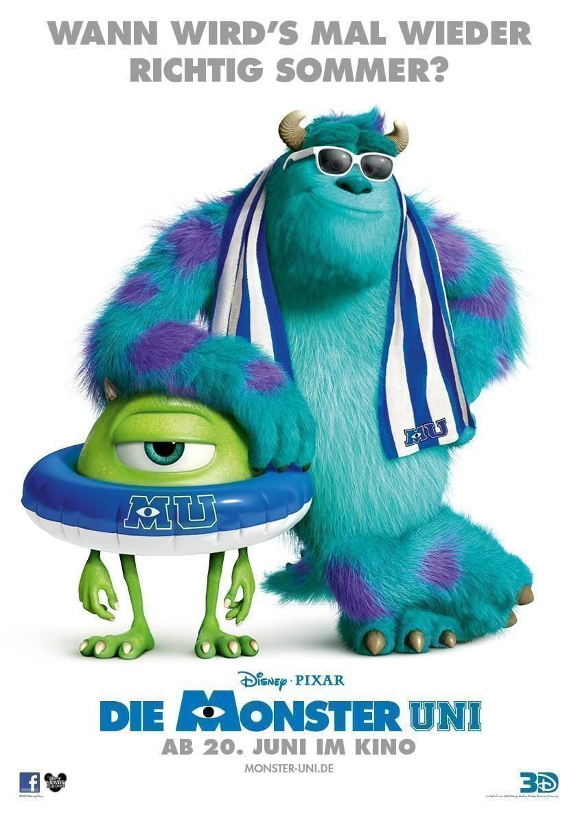 Die Monster Uni - Plakat