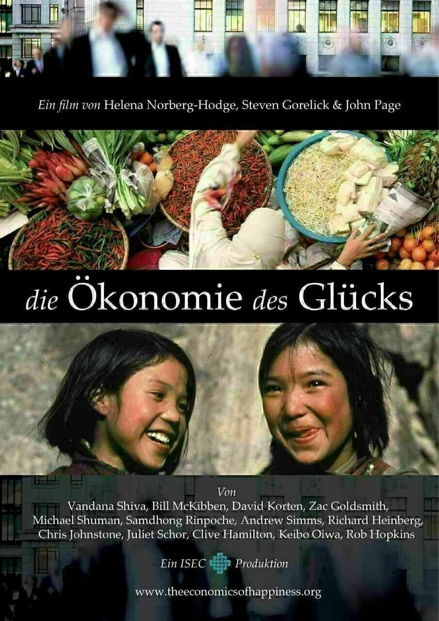 Die OEkonomie des Glueck - Plakat