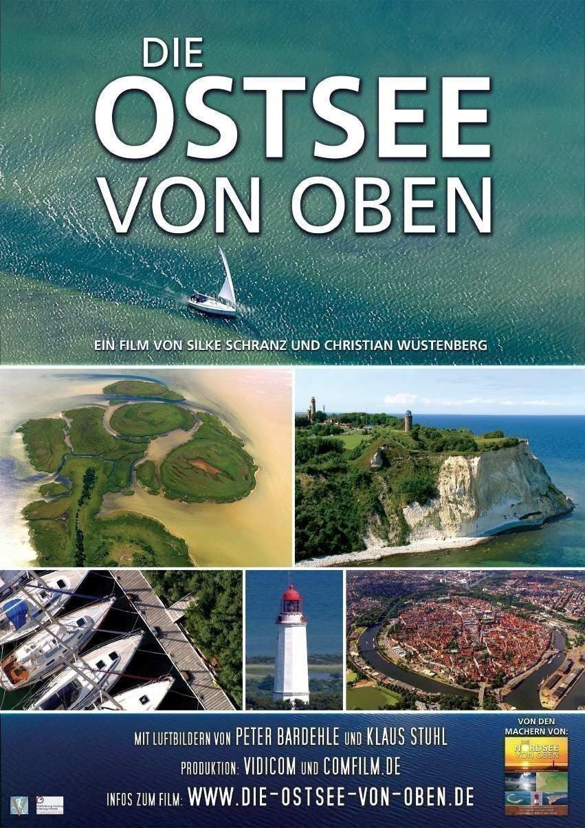 Die Ostsee von Oben - Plakat