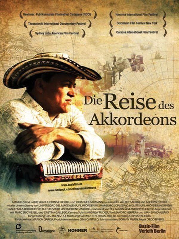 Die Reise des Akkordeons - Plakat