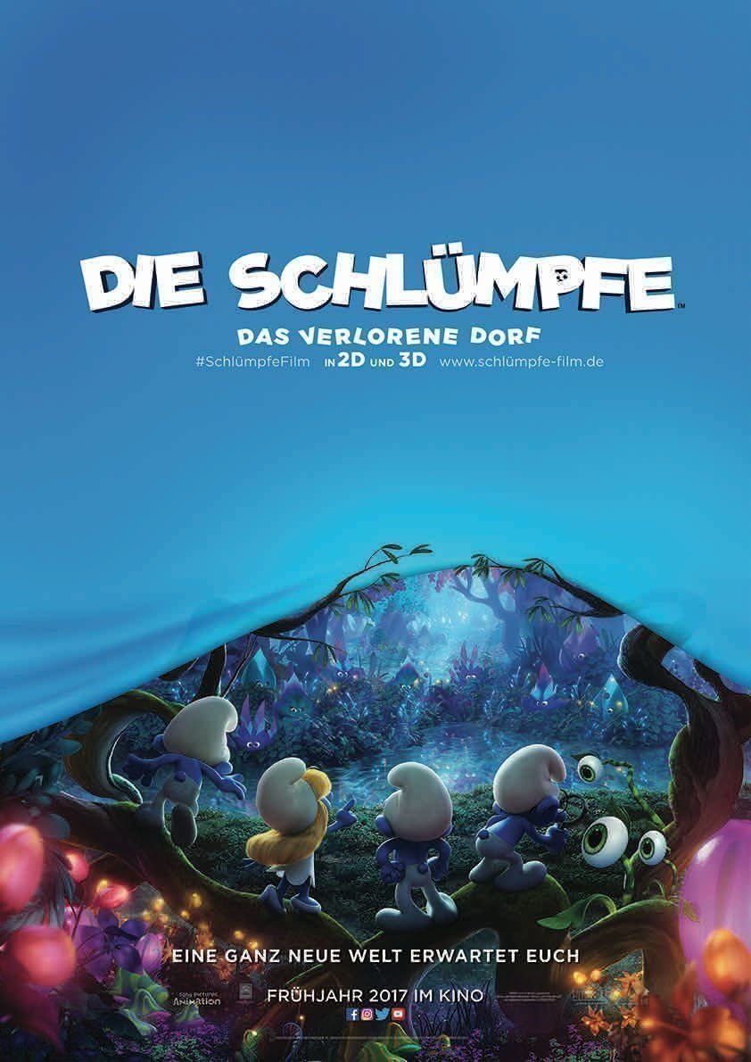 Die Schlumpfe - Das verlorene Dorf - Poster